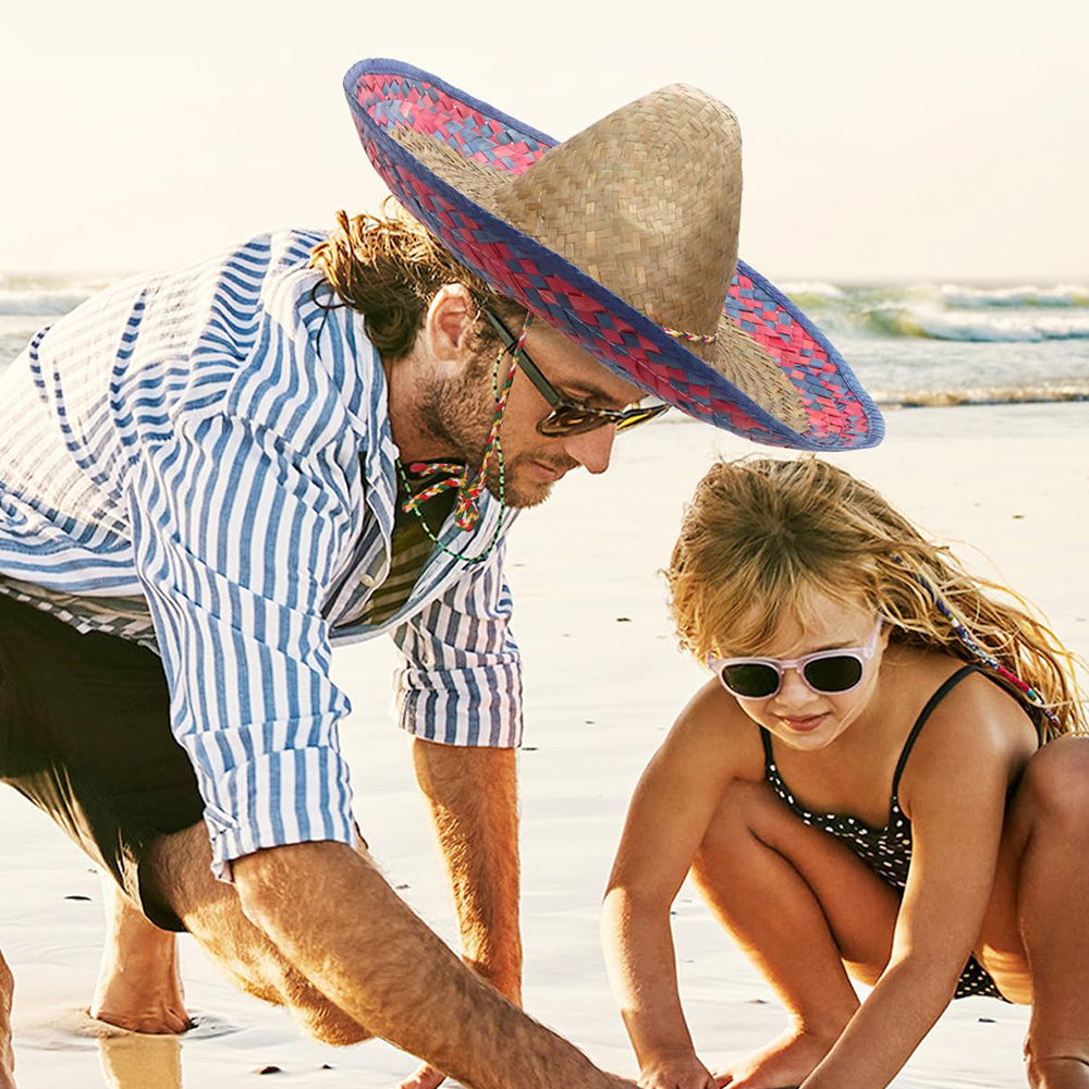 Mexican Sombrero Hat Straw Wea - đánh giá và giá Sun Hat Wide Brim