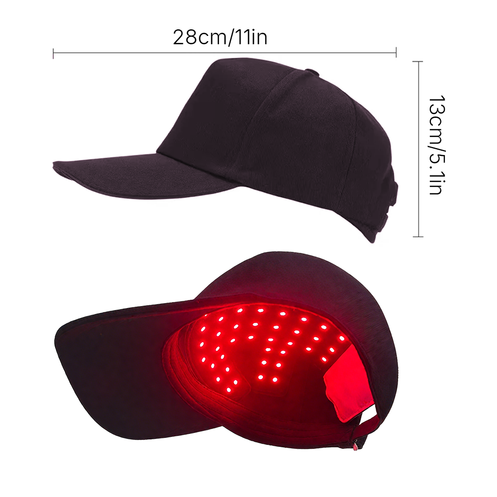 660nm&850nm Red Light Therapy  - đánh giá và giá Snapback Hat Flat