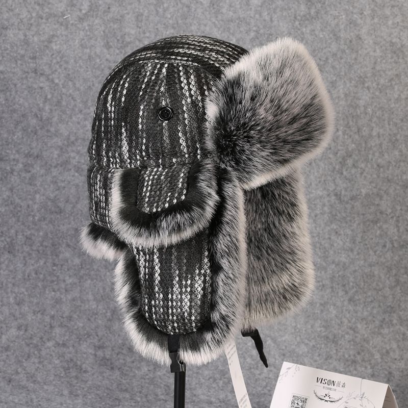 B-8433 Man Bomber Hat Rex Rabb - đánh giá và giá Trapper Hat Ear Flap