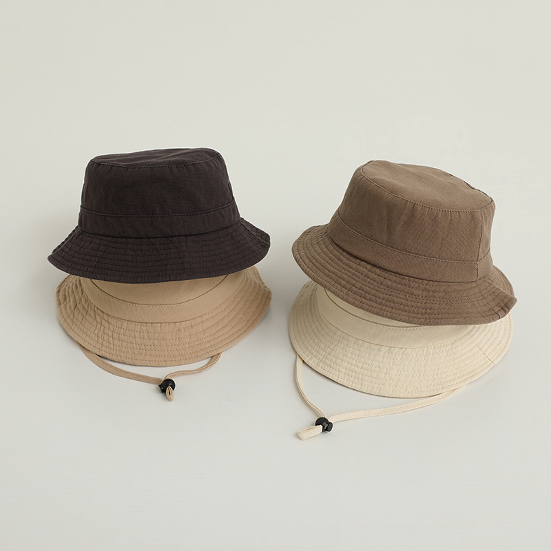 Solid Color Kids Bucket Hat Fa - đánh giá và giá Bucket Hat Cotton