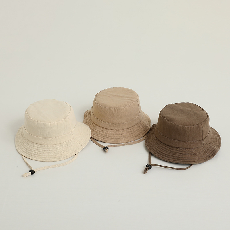Solid Color Kids Bucket Hat Fa - đánh giá và giá Bucket Hat Cotton