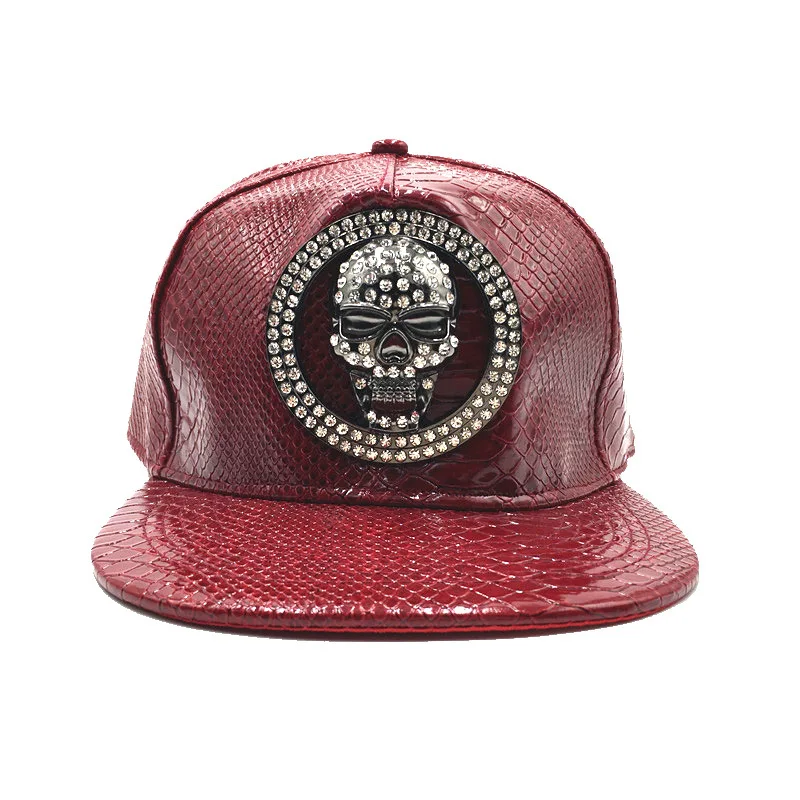 Brand Oohmy Men Women PU Leath - đánh giá và giá Snapback Hat Flat