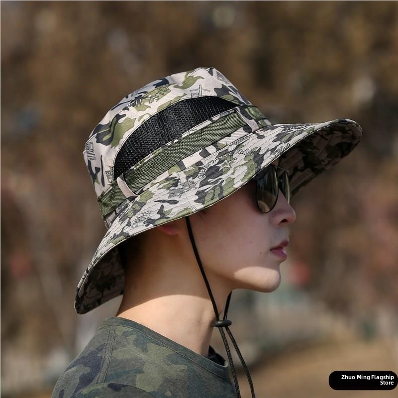 Men's Fishing Cap Casual Outdo - đánh giá và giá Sun Hat Wide Brim