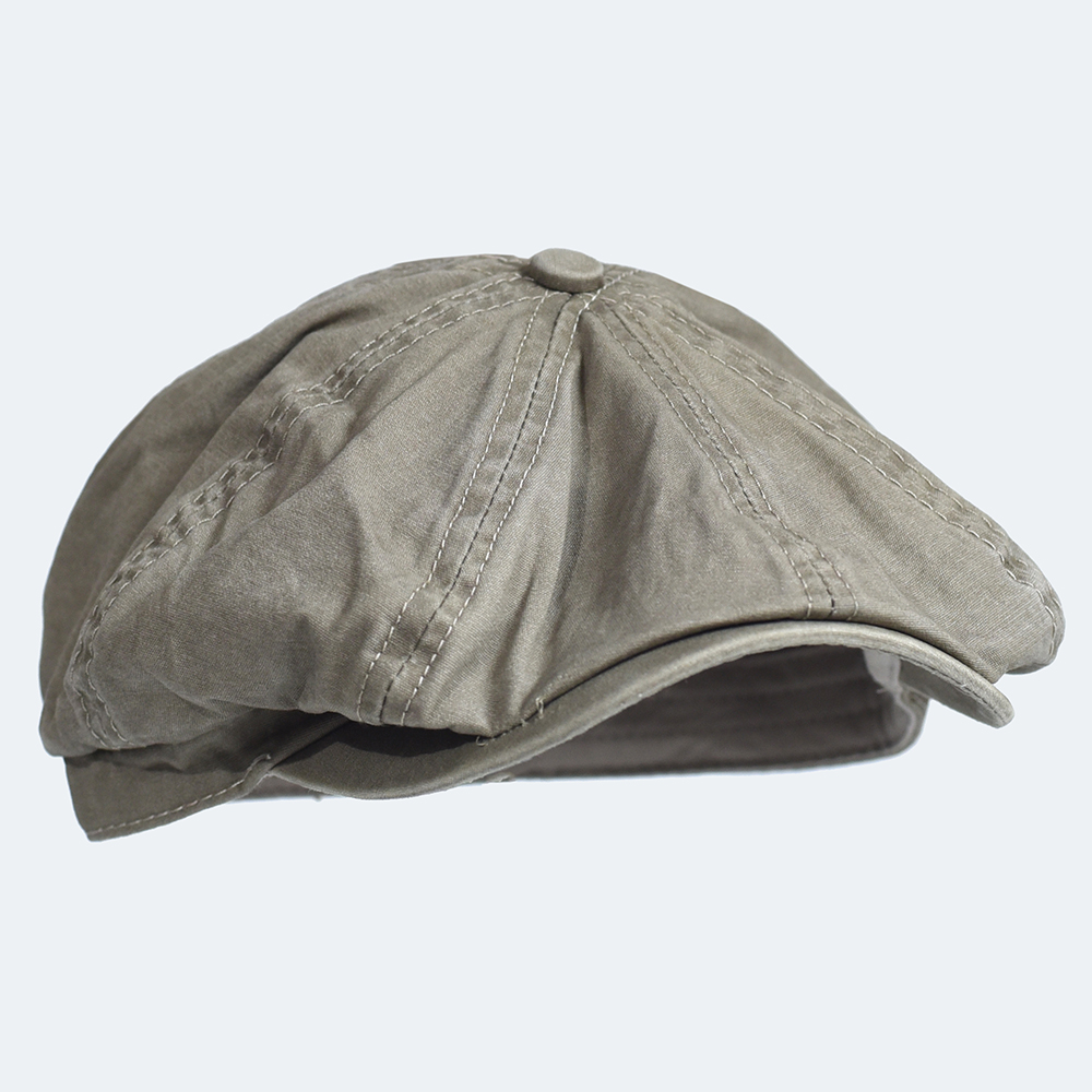 Washed Cotton Newsboy Cap Peak - đánh giá và giá Newsboy Cap Ivy