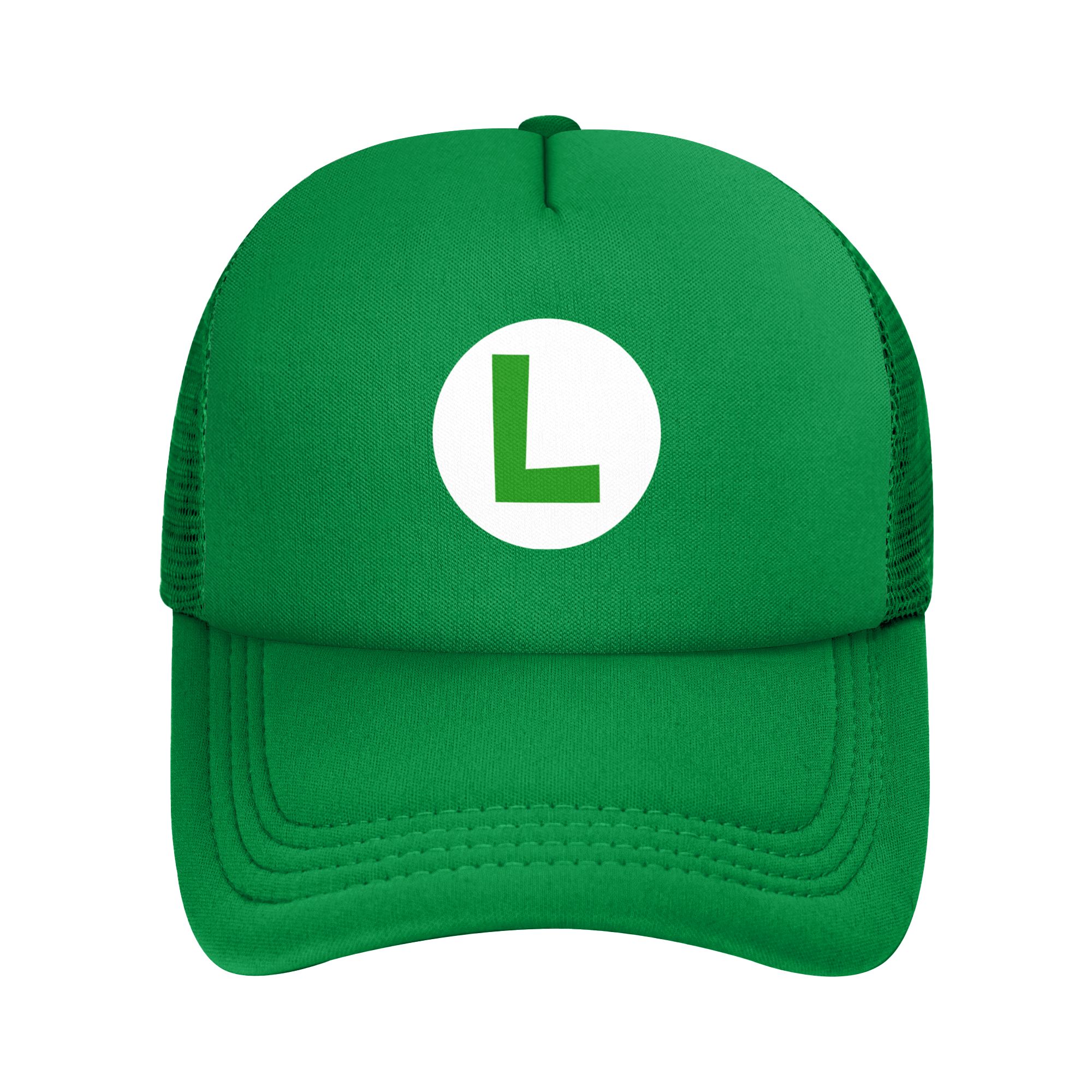 green L red m marioes Luigis F - đánh giá và giá Trucker Cap Mesh