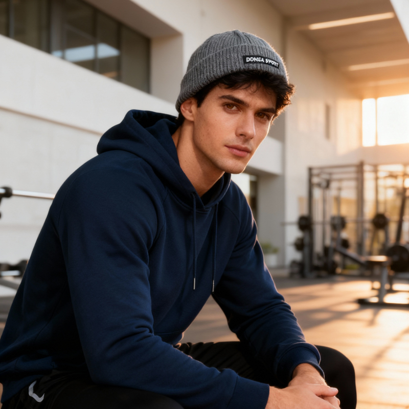 1pc Winter Warm Beanie for Men - đánh giá và giá Beanie Cuffed Knit